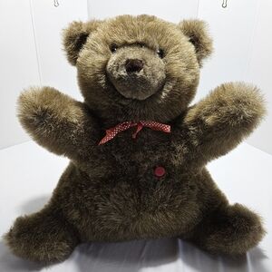 Spinoza Cub Bear Vintage 1985 • Cassette Player Talking Teddy